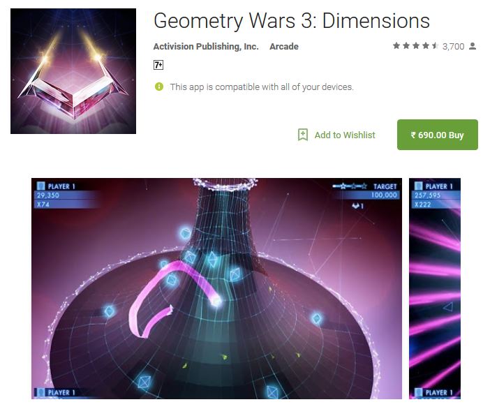 Geometry Wars 3 : Dimensions