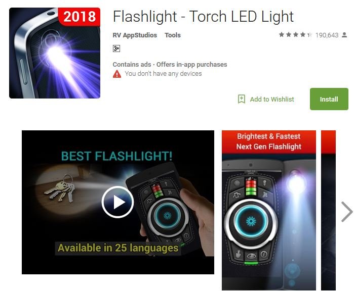 Top 6 Best Free Flashlight Apps for Android