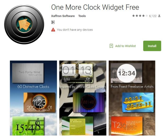 Top 10 Best Free Clock Widgets for Android Phones