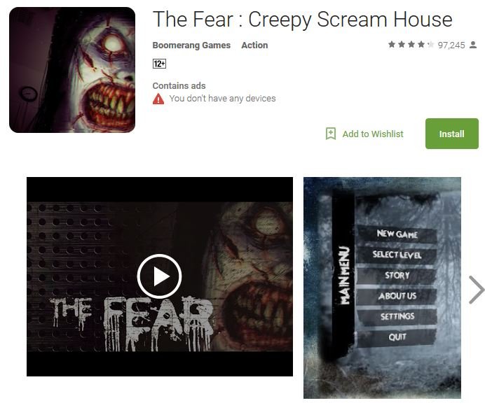 Top 10 Best Horror Games for Android Phones