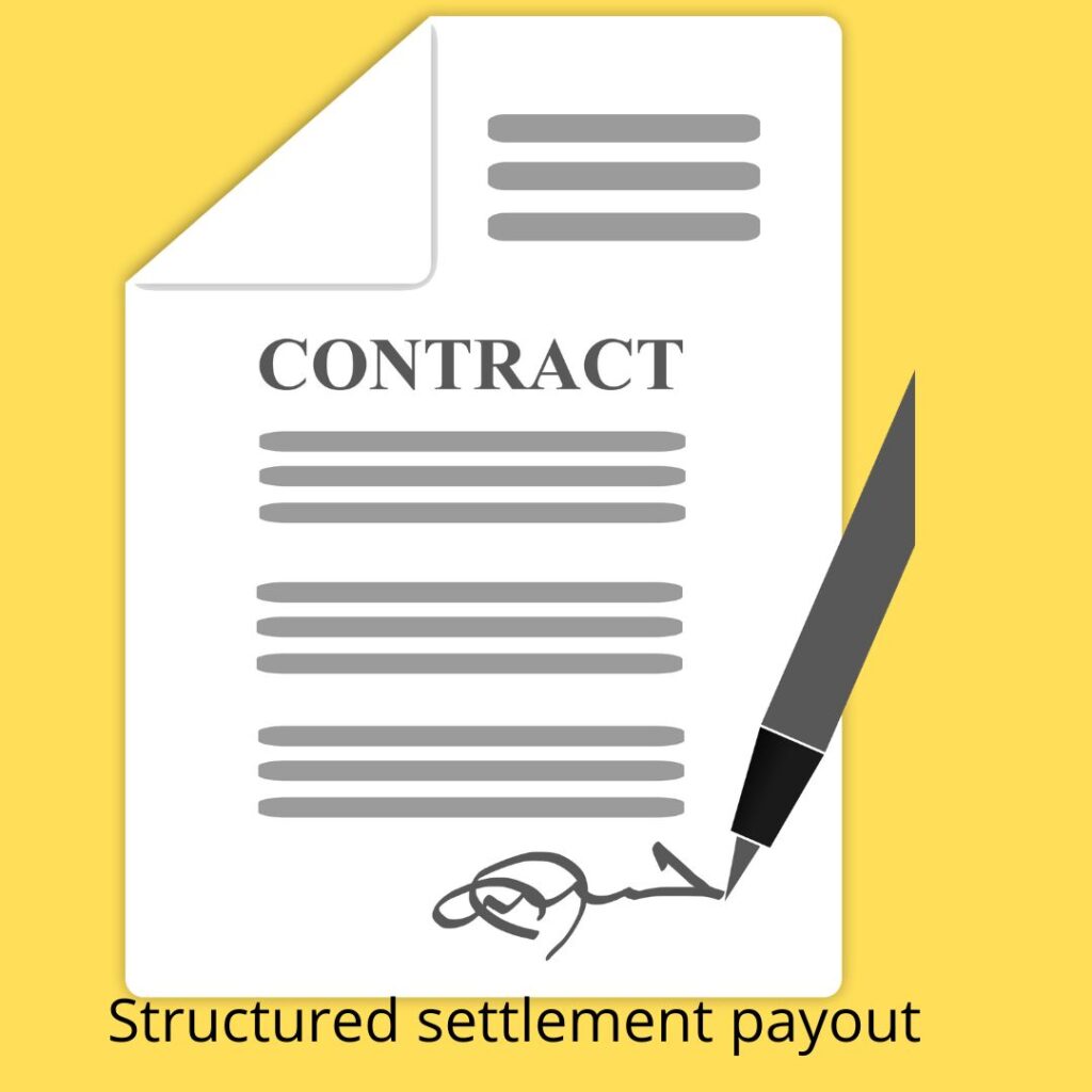 structured settlement payout